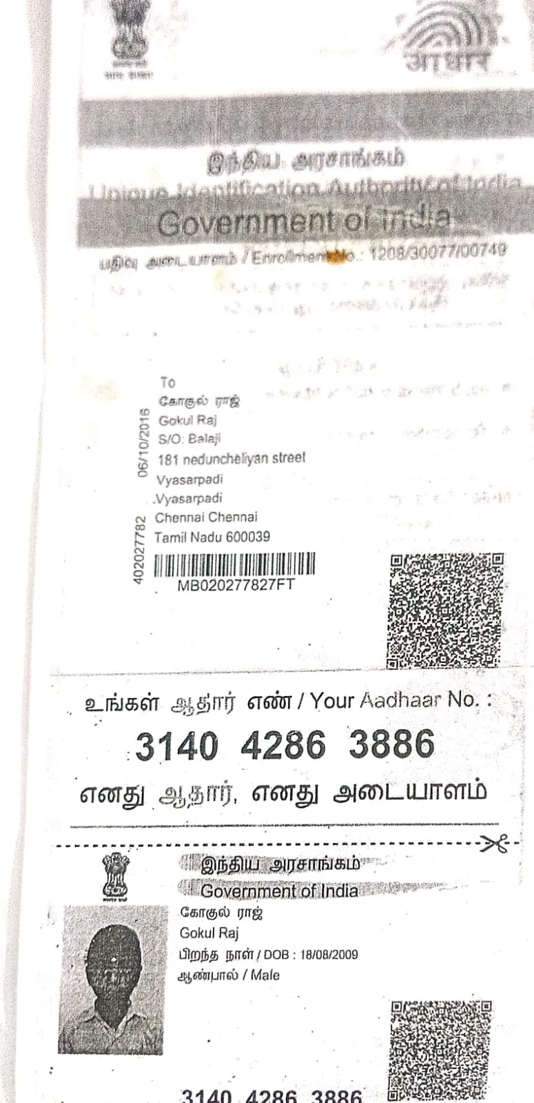donation details